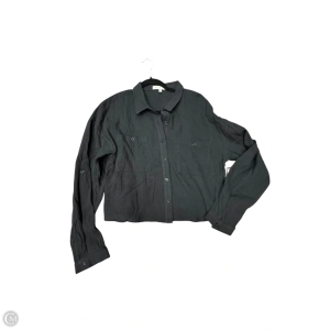 Blouse Long Sleeve By Hyfve In Black, Size: L