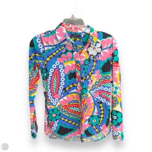 Blouse Long Sleeve By J. Crew In Multi-colored, Size: Xs