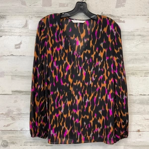 Blouse Long Sleeve By Trina Turk In Black, Size: S
