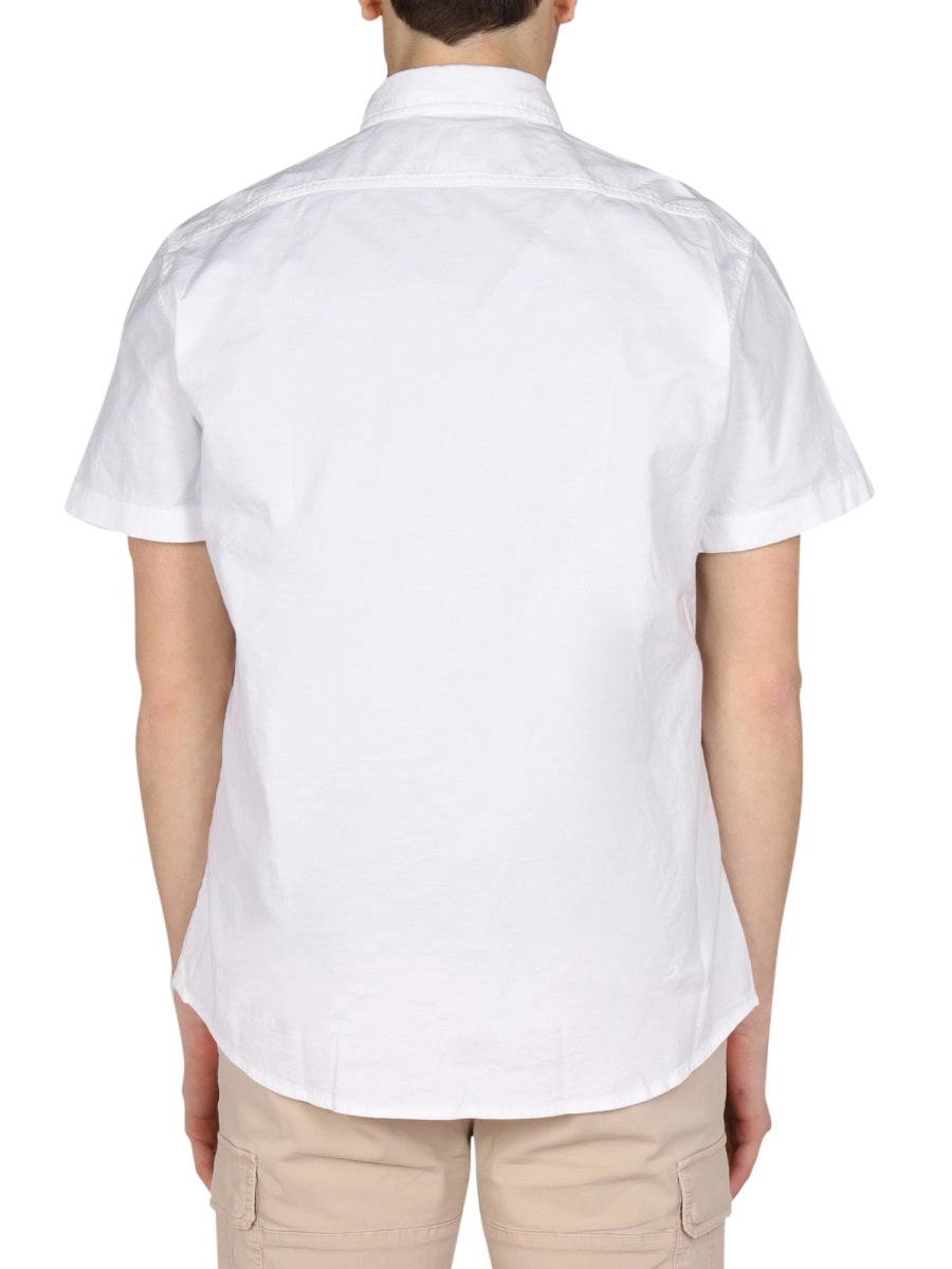 Boss Hugo Boss Logo Patch Short-Sleeved Shirt