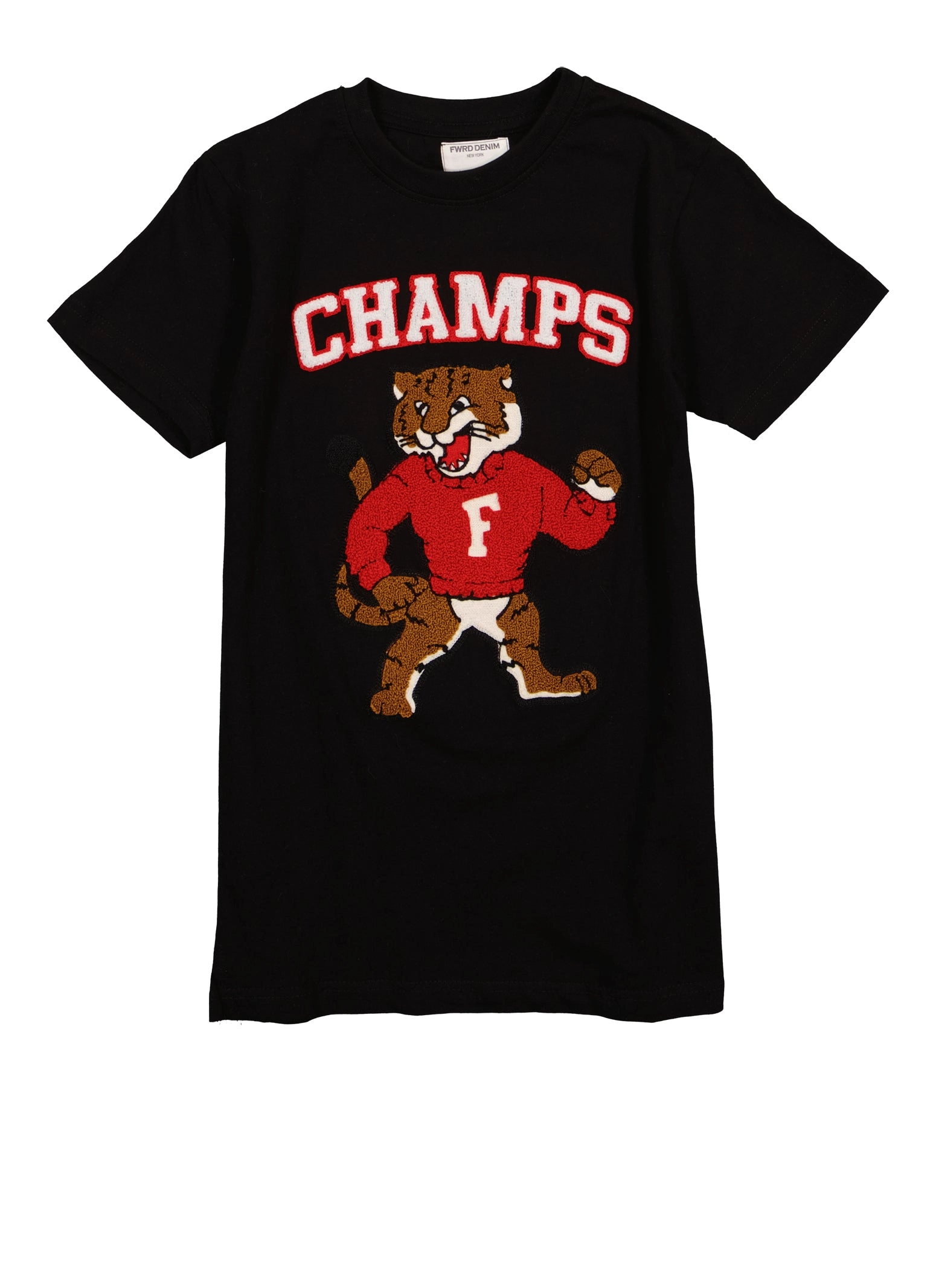 Boys Champs Chenille Patch Graphic Tee