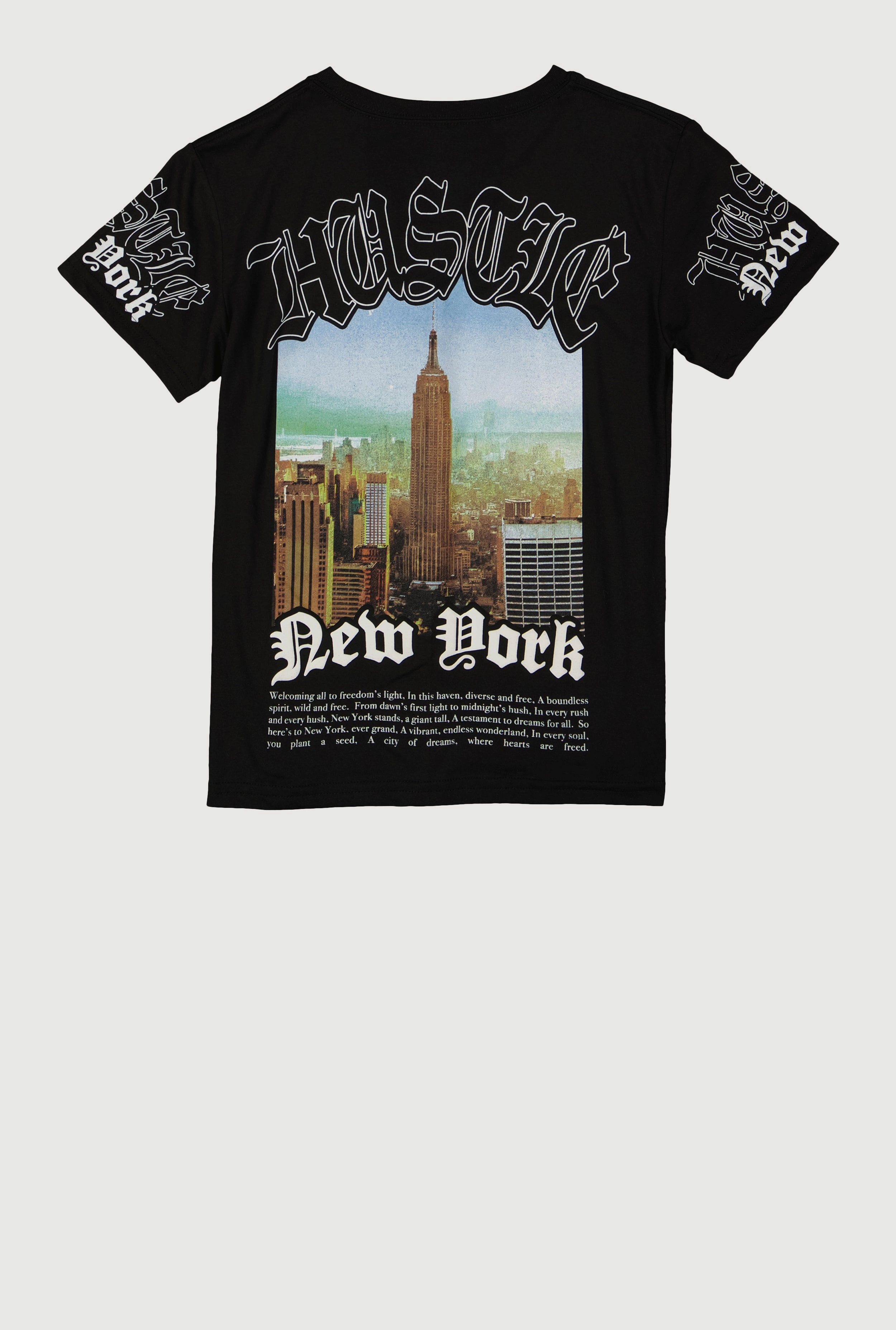 Boys Hustle New York Graphic Tee