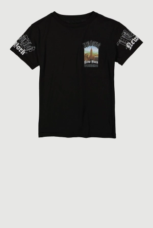 Boys Hustle New York Graphic Tee