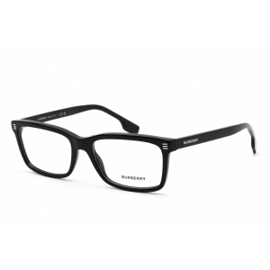 Burberry Men's Eyeglasses - Clear Lens Black Plastic Rectangular Frame | 0BE2352 3001