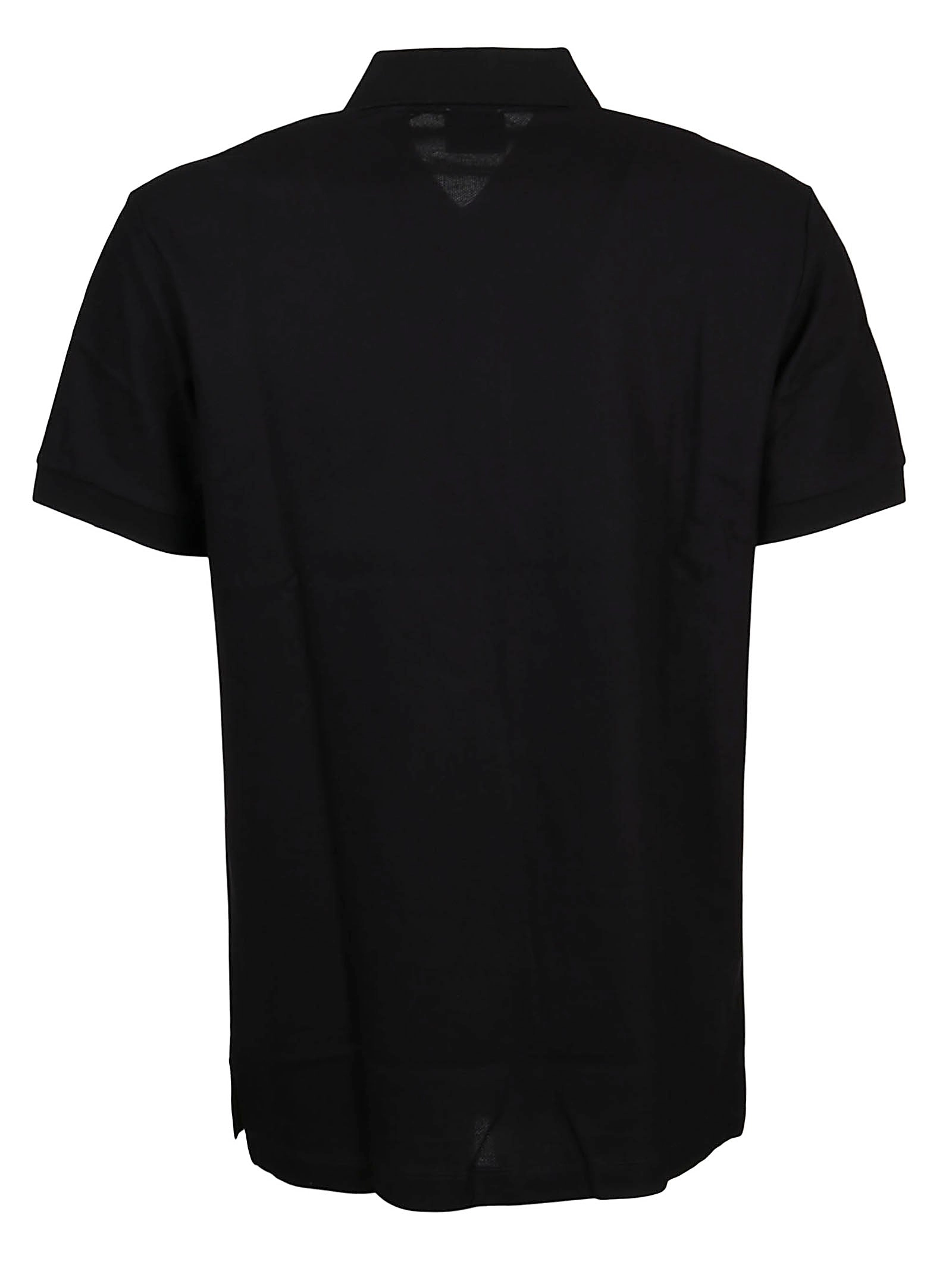 Burberry Monogram Embroidered Polo Shirt