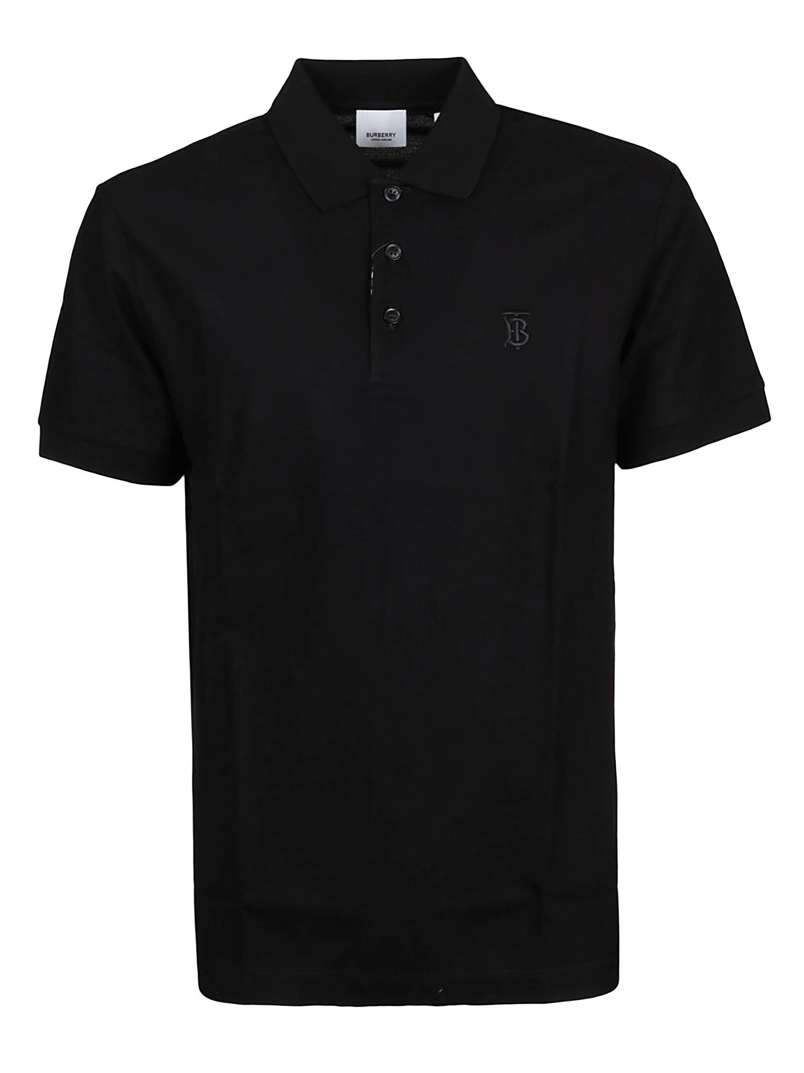 Burberry Monogram Embroidered Polo Shirt