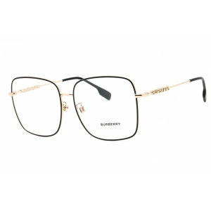 Burberry Women's Eyeglasses - Black Metal Full Rim Square Shape Frame| 0BE1378D 1326