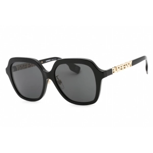 Burberry Women's Sunglasses - Black Rectangular Frame Grey Lens | 0BE4389F 300187