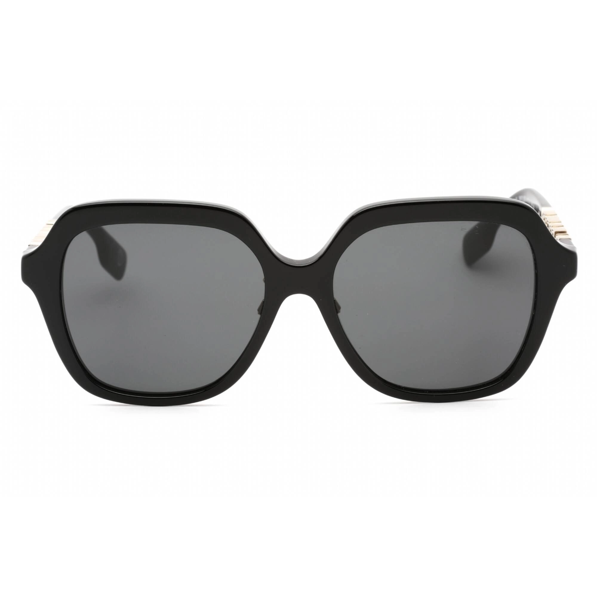 Burberry Women's Sunglasses - Black Rectangular Frame Grey Lens | 0BE4389F 300187