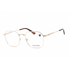 Calvin Klein Men's Eyeglasses - Full Rim Square Shape Gold Metal Frame | CK22116 717