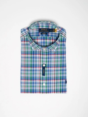 Check Royal / Berry Multi Shirt
