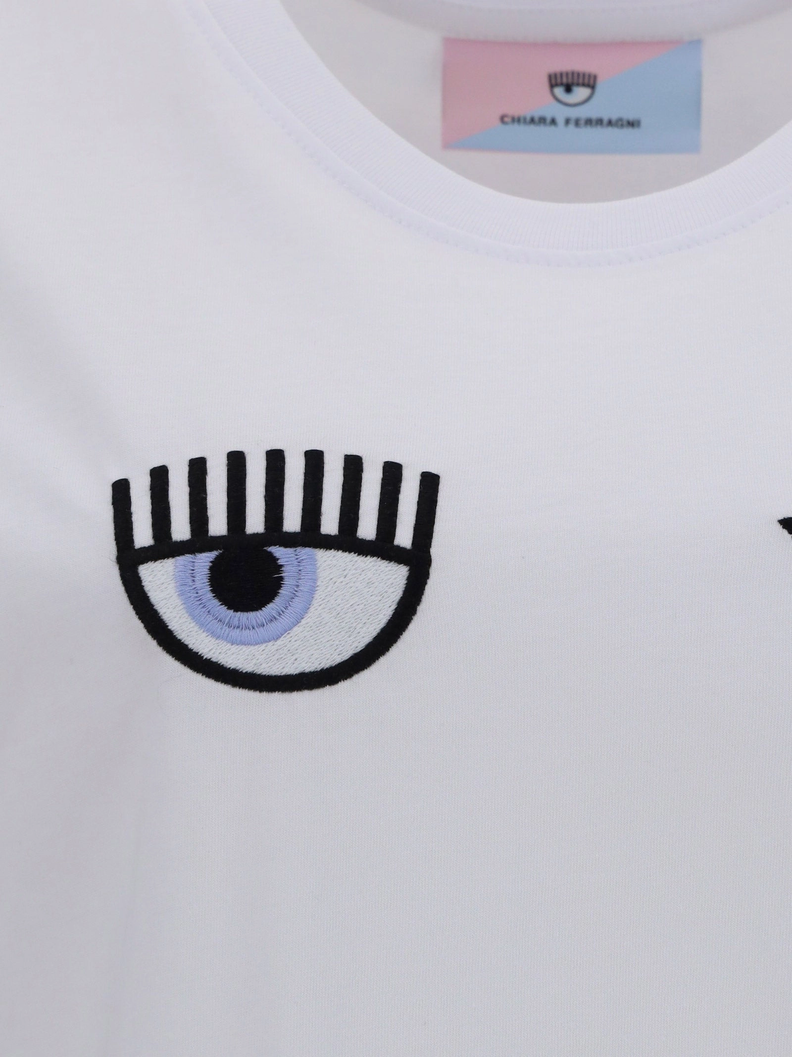 Chiara Ferragni Eye Star Graphic Printed T-Shirt