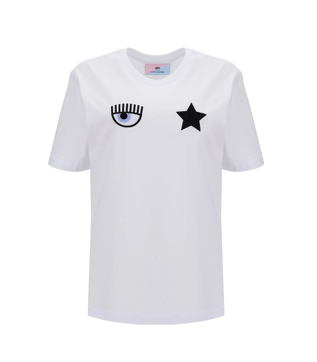Chiara Ferragni Eye Star Graphic Printed T-Shirt