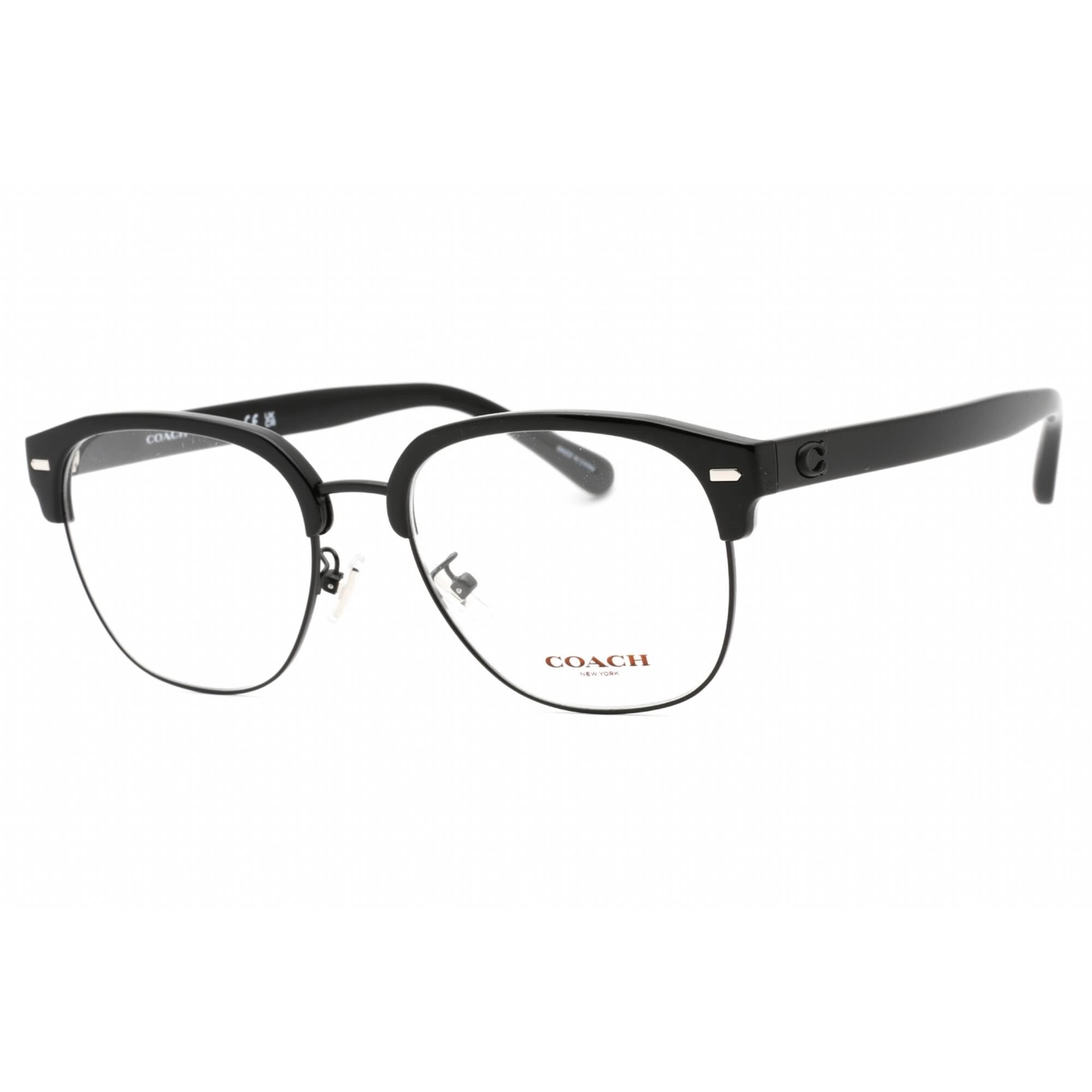 Coach Men's Eyeglasses - Black/Satin Black Full Rim Frame Clear Lens | 0HC6198 5002