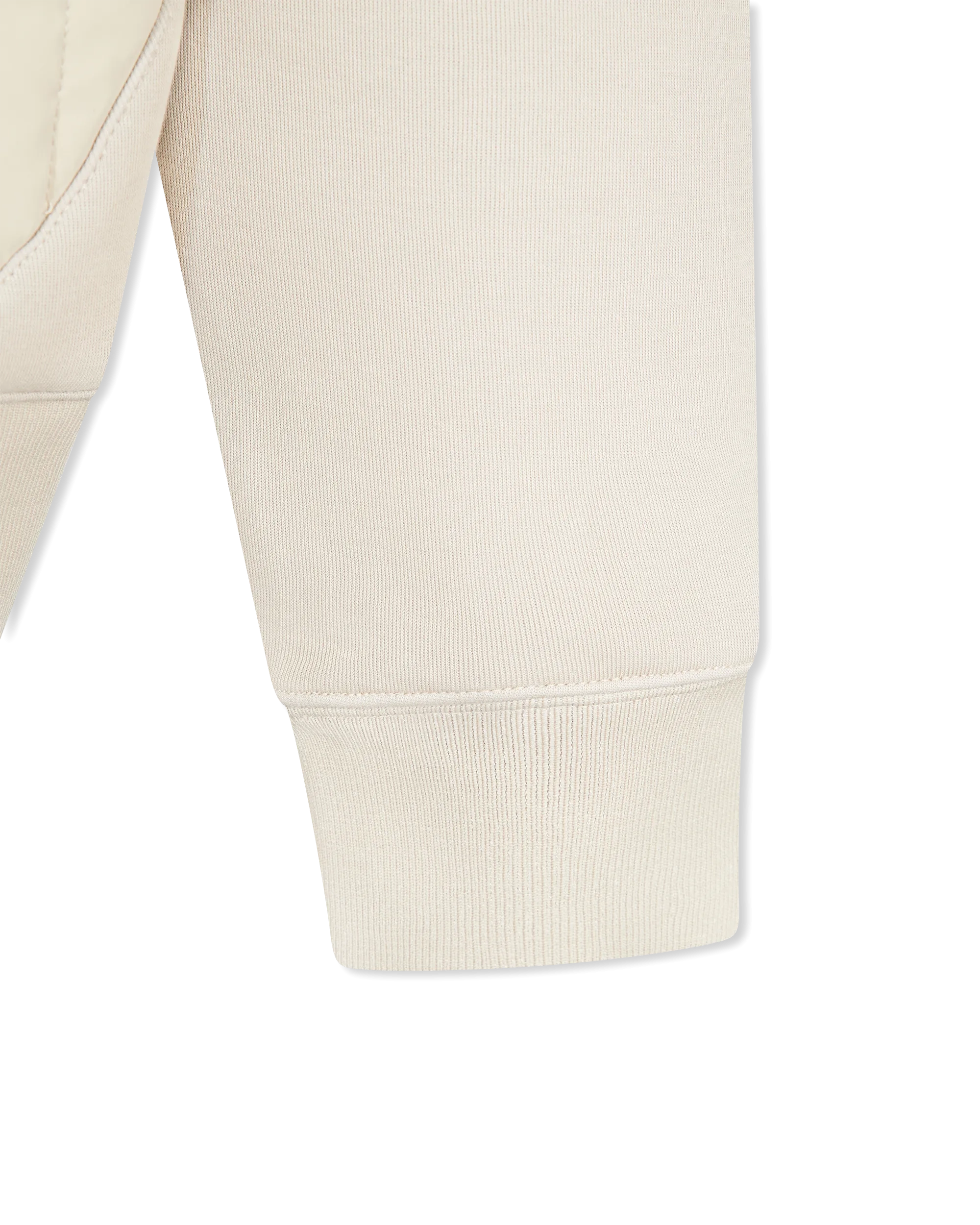 Cruz Zip-Up Hybrid Vertical Quilt Hoodie