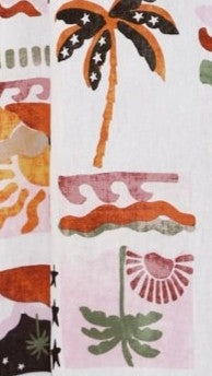 Daley Button Up Shirt - Desert Palms