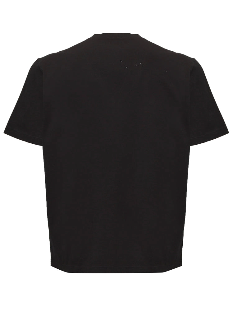 Dsquared2 Logo Print V-Neck T-Shirt