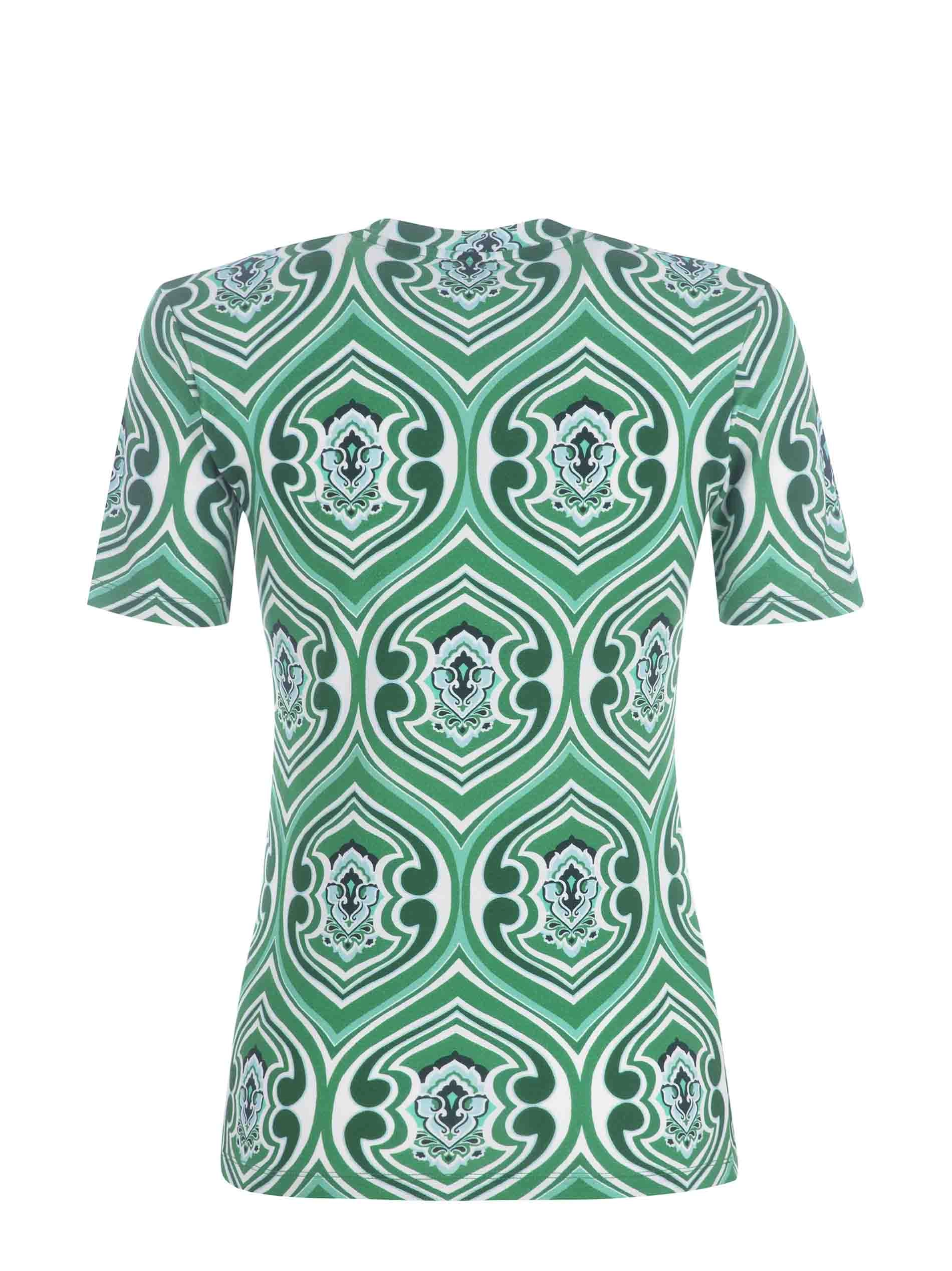 Etro Allover Graphic Printed T-Shirt