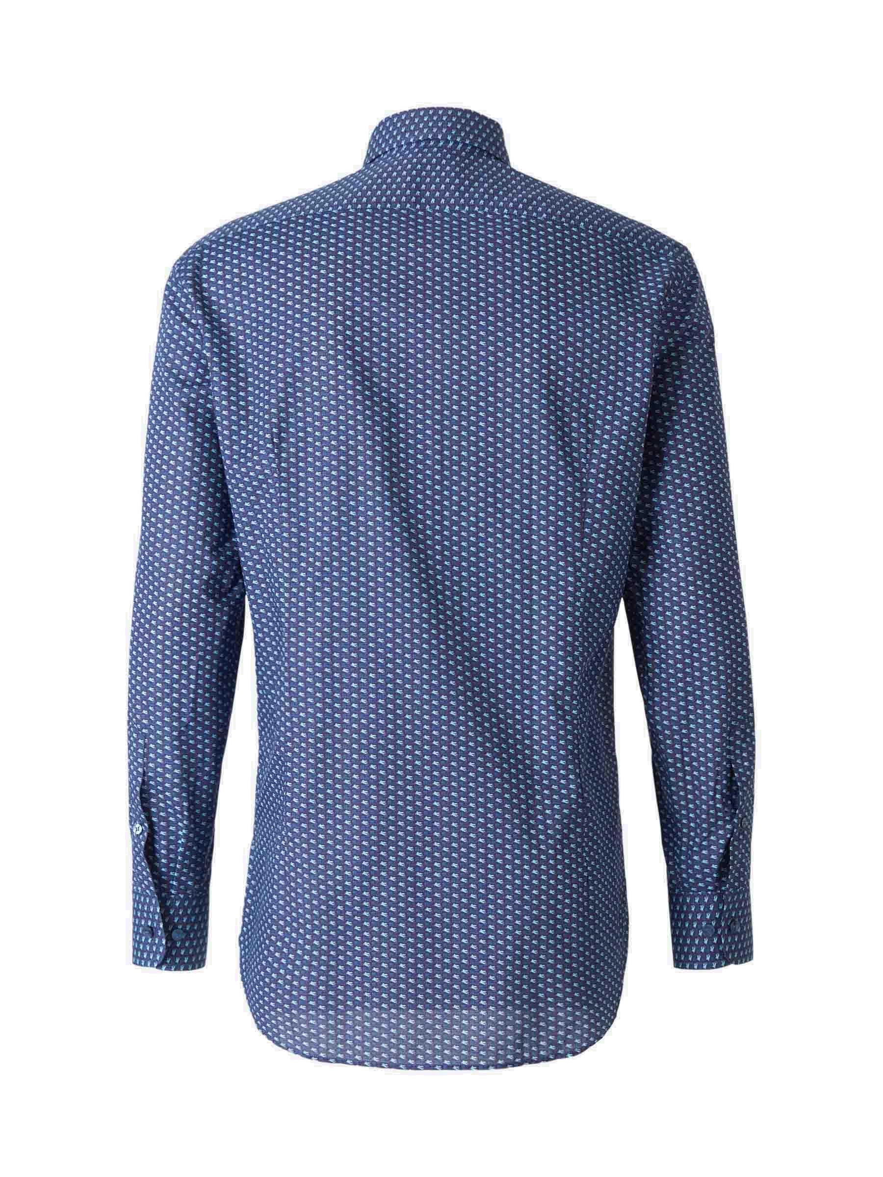Etro Allover Monogram Long-Sleeved Shirt