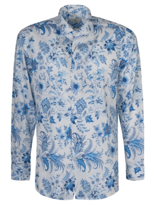 Etro Floral Printed Long-Sleeved Shirt
