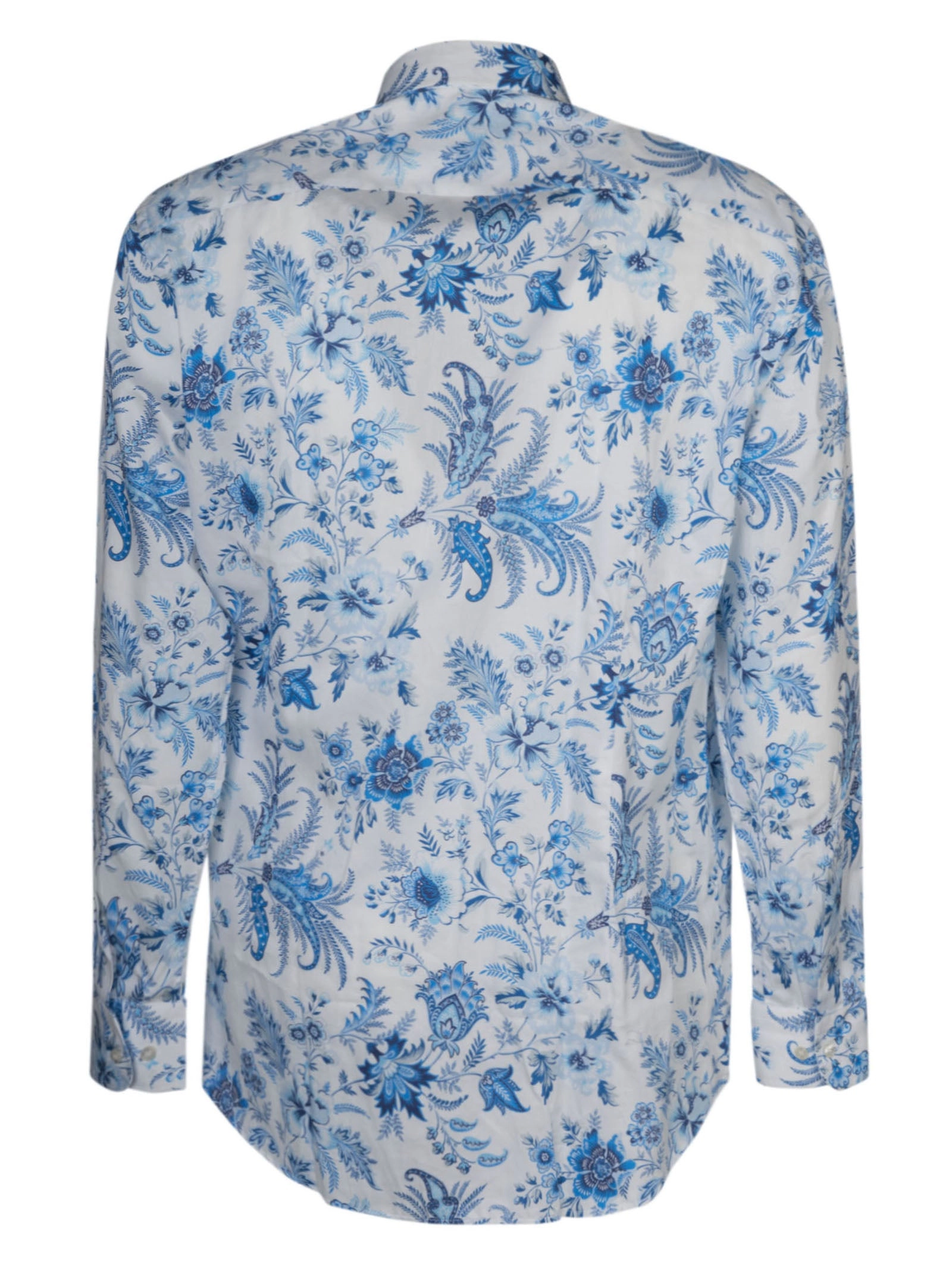 Etro Floral Printed Long-Sleeved Shirt