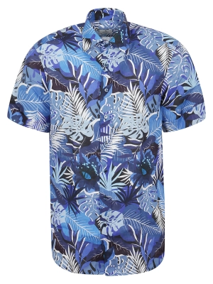 Etro Floral Printed Short-Sleeved Shirt