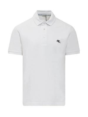 Etro Logo Embroidered Polo Shirt
