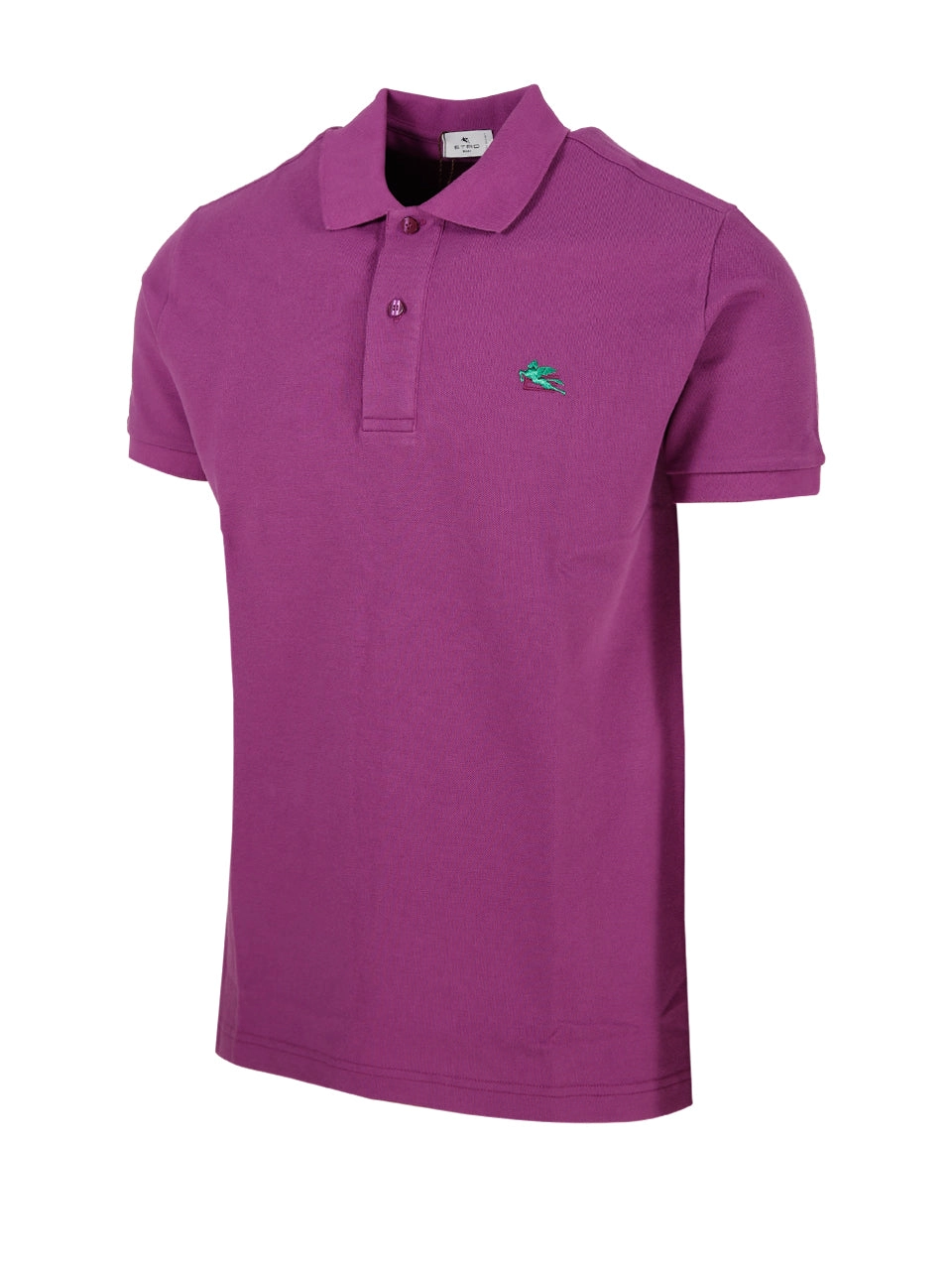 Etro Logo Embroidered Polo Shirt