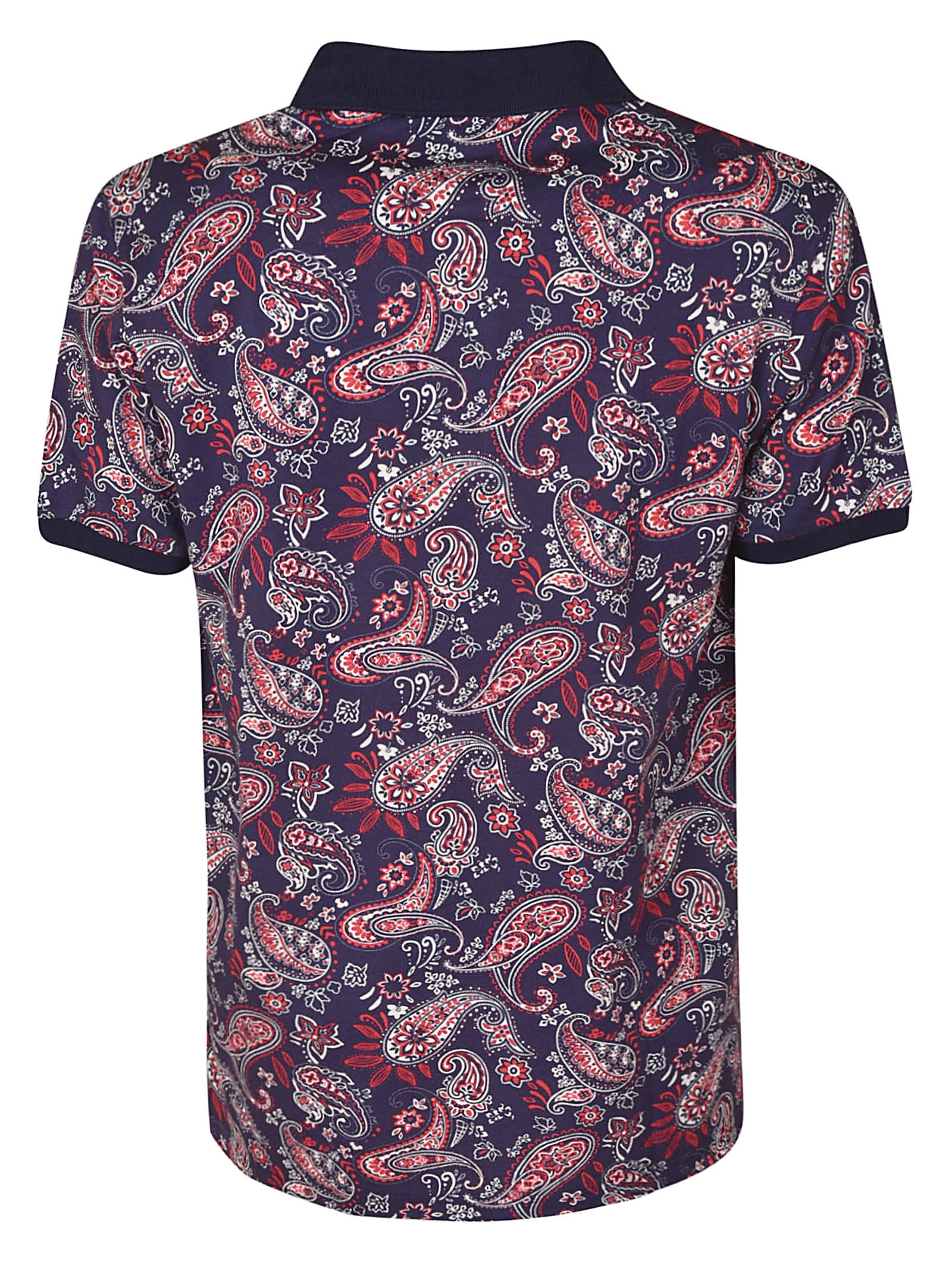 Etro Paisley Print Polo Shirt