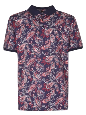 Etro Paisley Print Polo Shirt