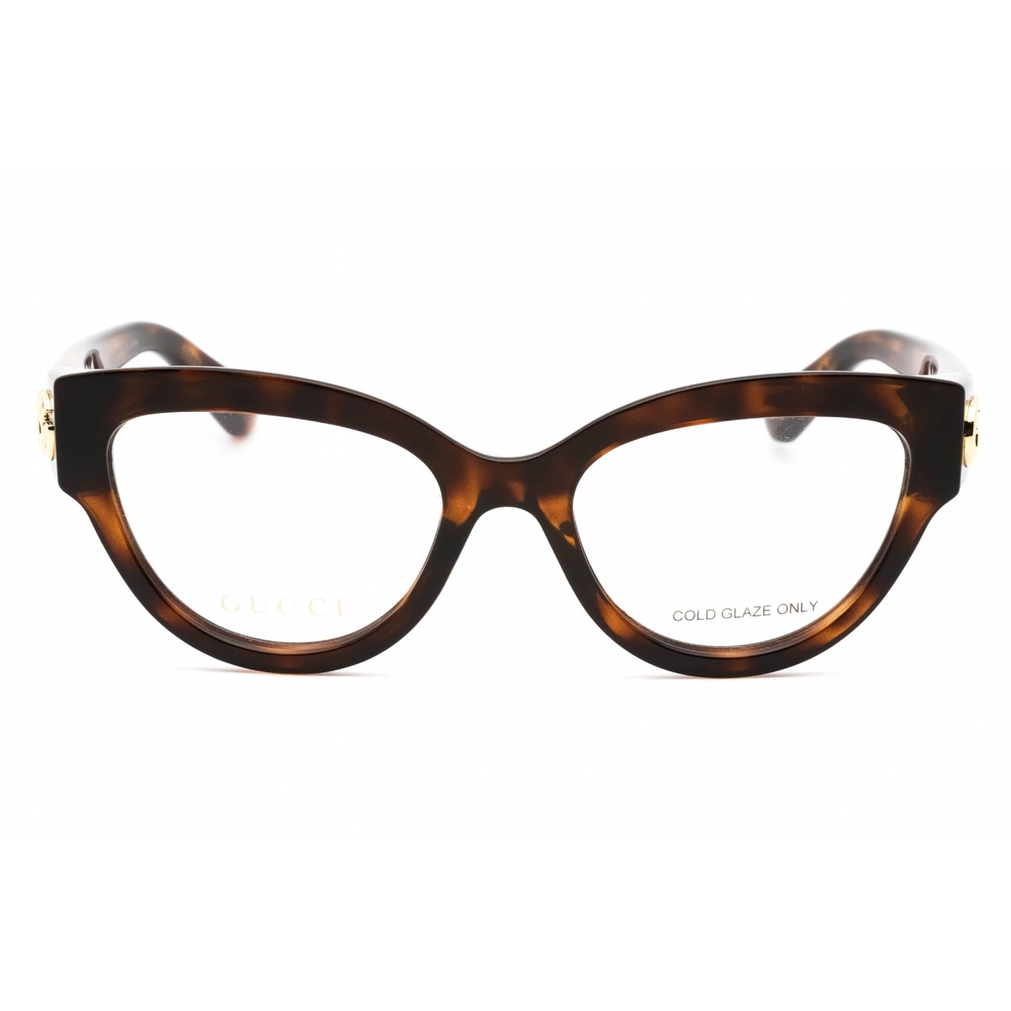 Gucci Women's Eyeglasses - Havana Injected Propionate Full Rim Frame | GG1598O 002
