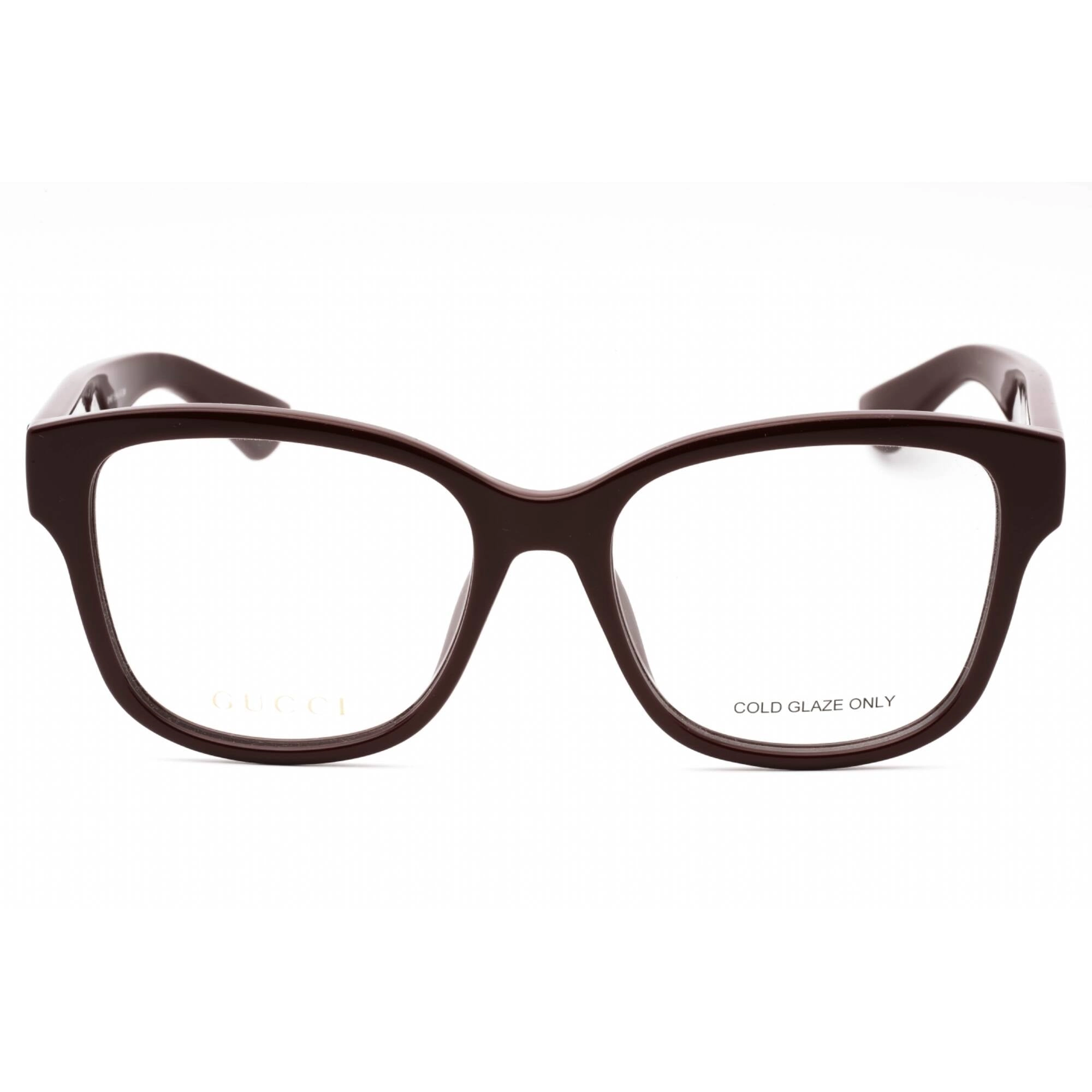 Gucci Women's Eyeglasses - Red Injected Propionate Full Rim Cat Eye | GG1340O 005