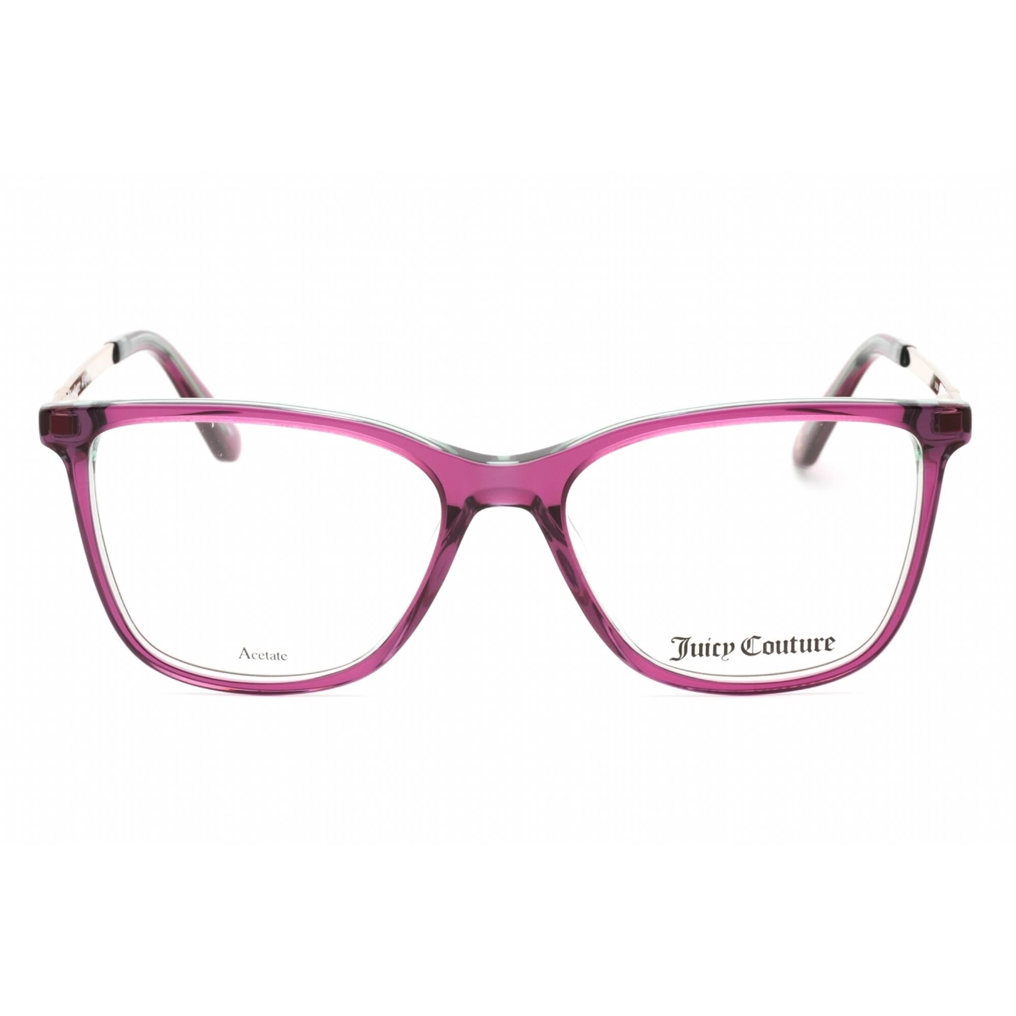 Juicy Couture Women's Eyeglasses - Plum Cat Eye Shape Plastic Frame | JU 229 00T7 00