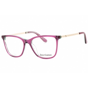 Juicy Couture Women's Eyeglasses - Plum Cat Eye Shape Plastic Frame | JU 229 00T7 00