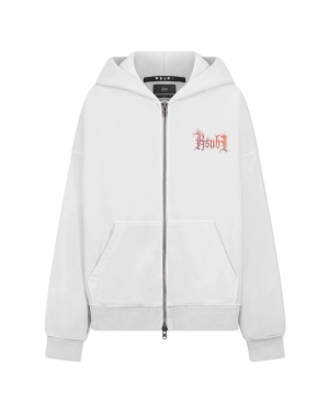 Ksubi Jeans Fuego Ekcess Zip-Up Painted Hoodie