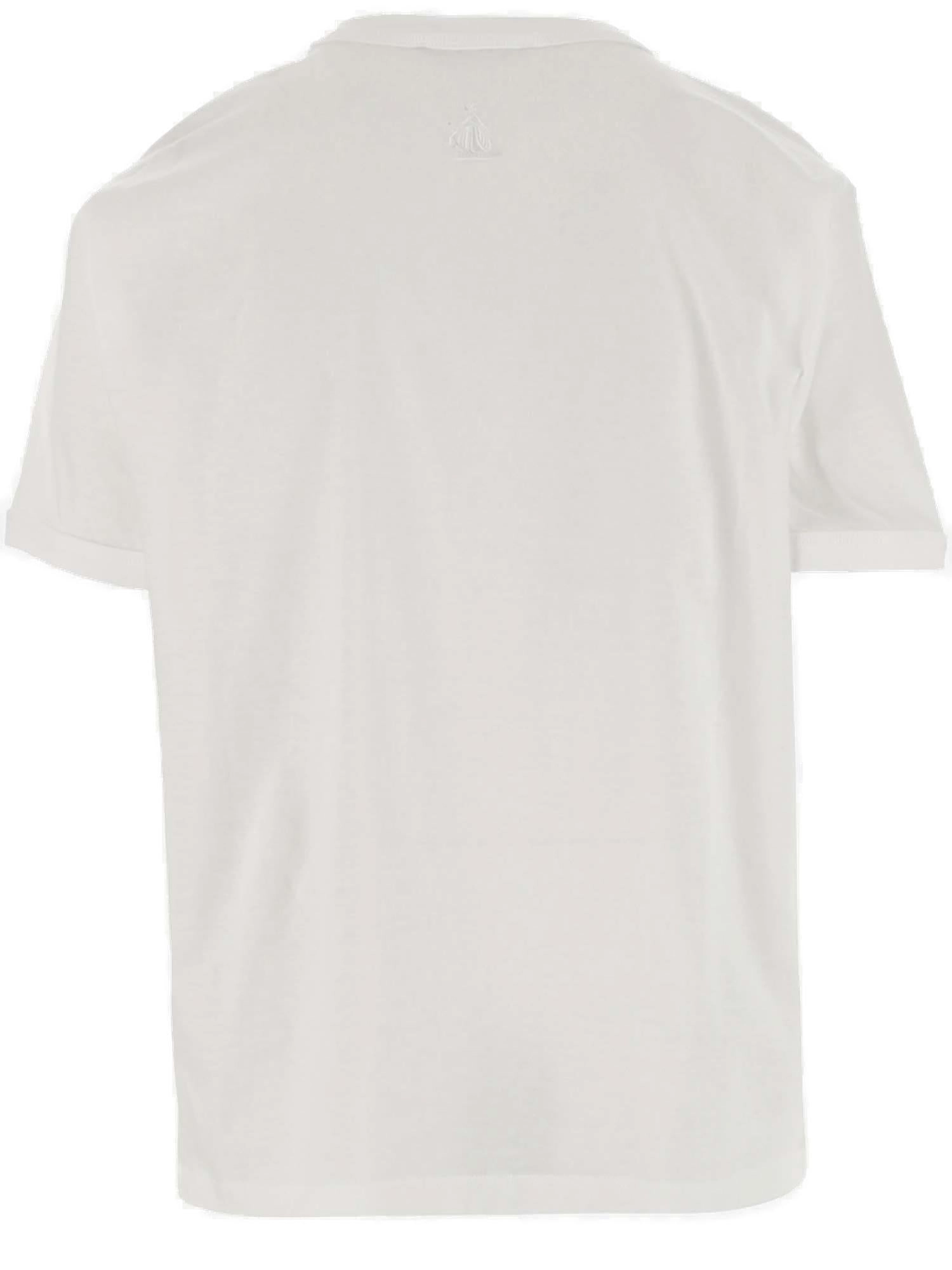 Lanvin Graphic Printed Crewneck T-Shirt