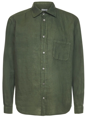 Malo Button-Up Long Sleeved Shirt
