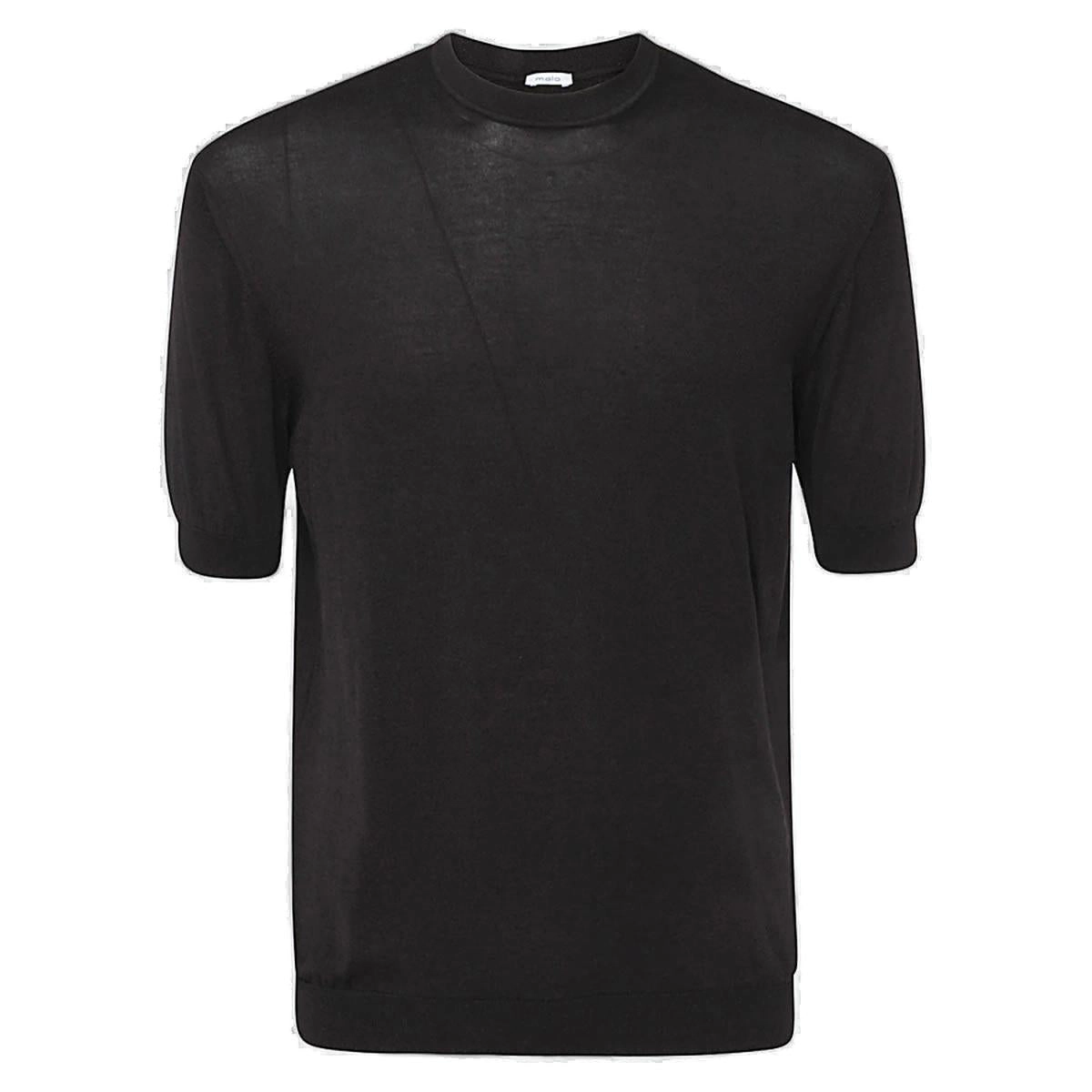Malo Round Neck Knitted T-Shirt