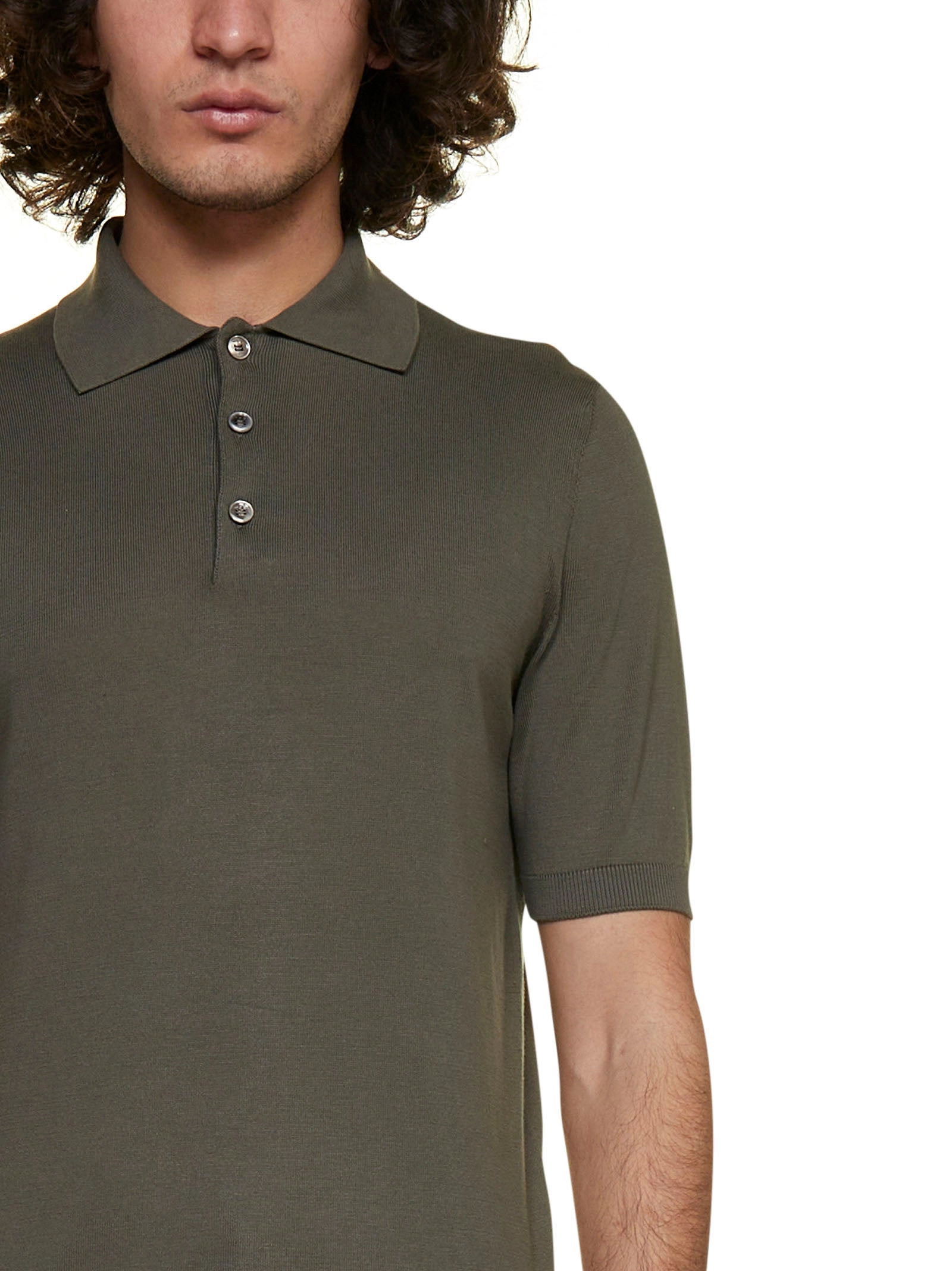 Malo Straight Hem Polo Shirt