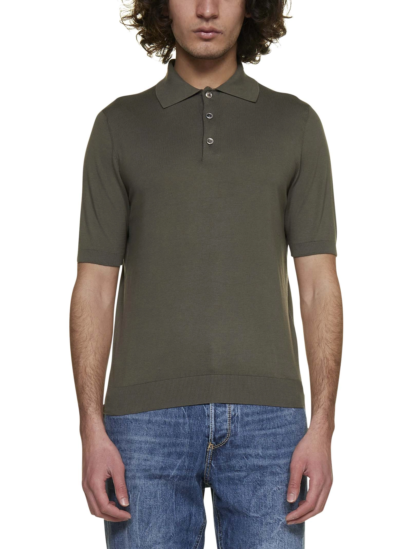 Malo Straight Hem Polo Shirt