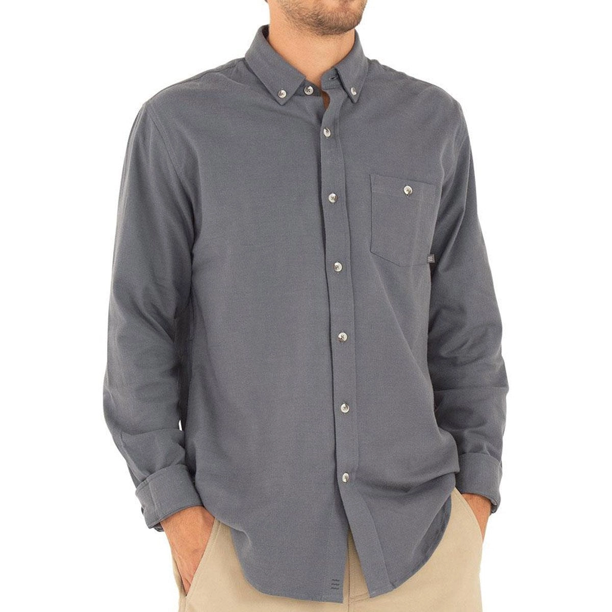 Men's Bamboo Flannel Button Up
