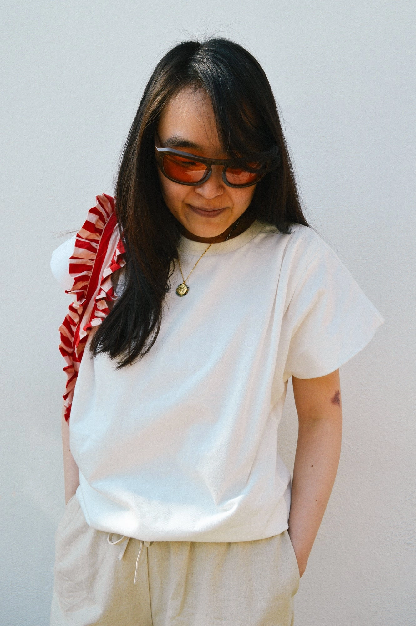 Minus Sevira Cloud Dancer T-Shirt