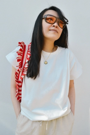 Minus Sevira Cloud Dancer T-Shirt