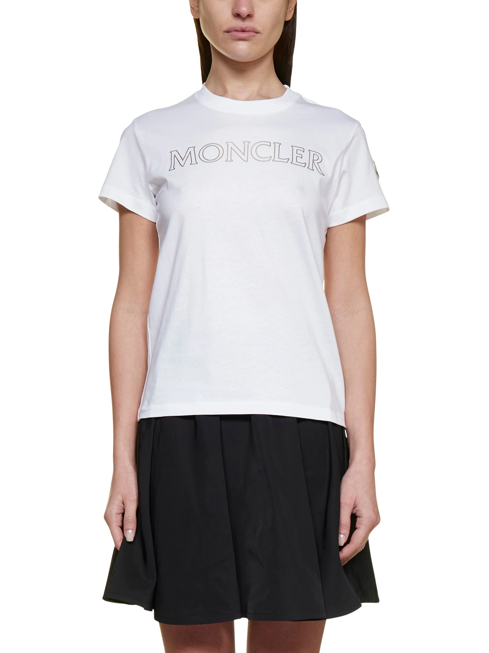 Moncler Logo Printed Round-Neck T-Shirt