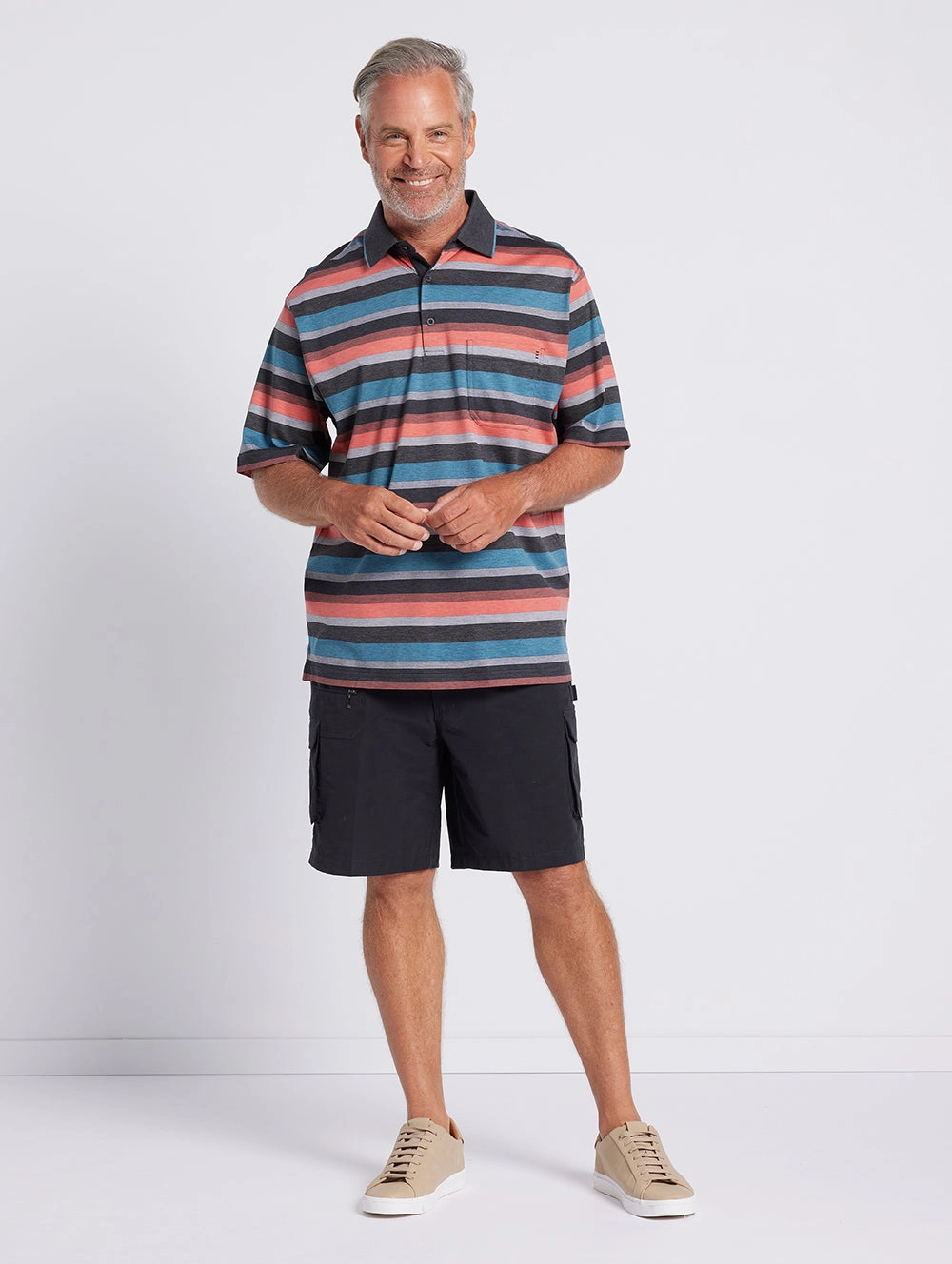 Neville Mercerised Polo