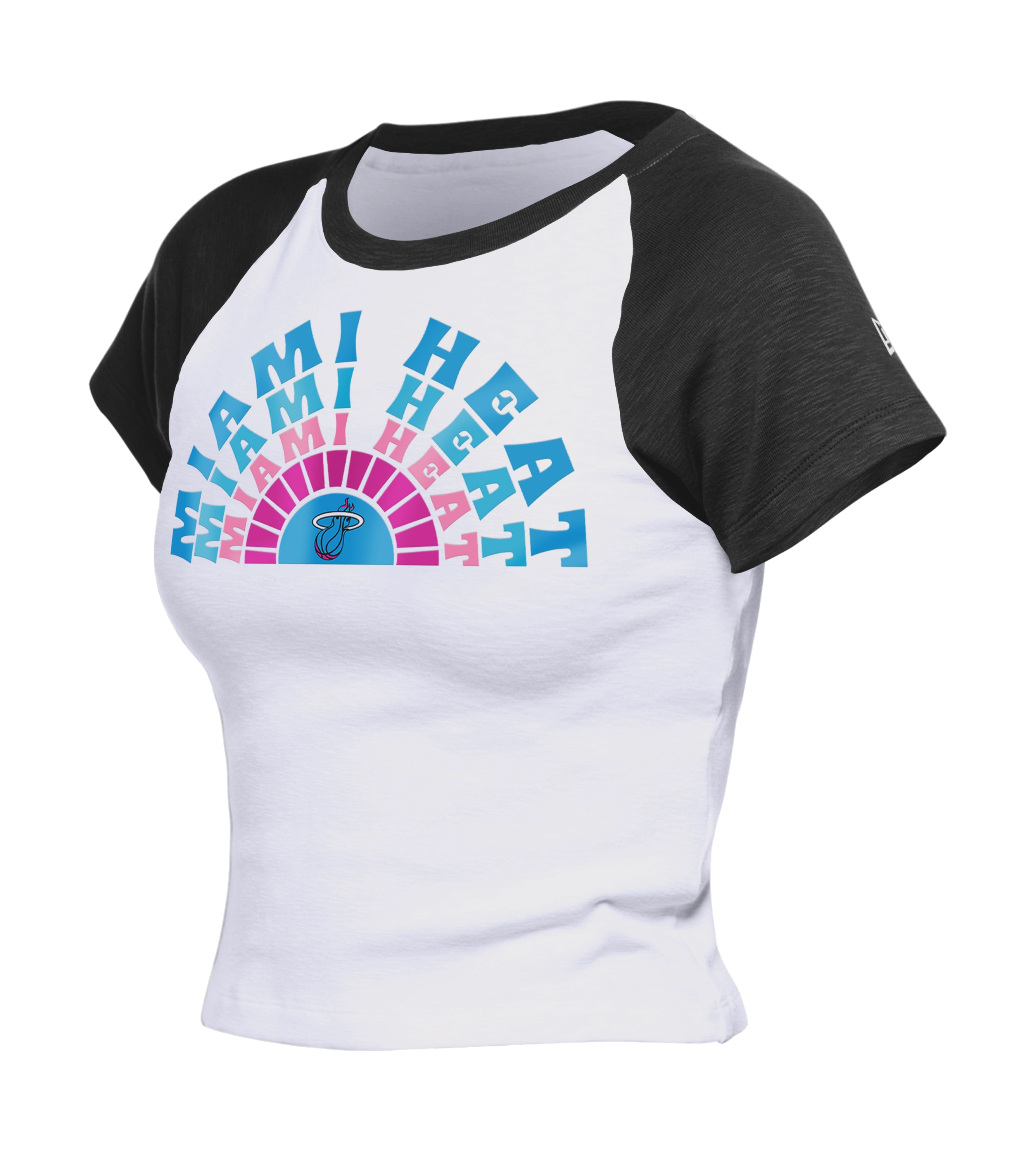 New Era Miami HEAT Original Vice Women's Raglan Tee