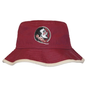 New Era Seminole Logo Kid's Bucket Cap - Garnet/Gold