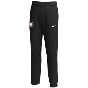 Nike Youth Seminole Logo Club Fleece Pant - Black