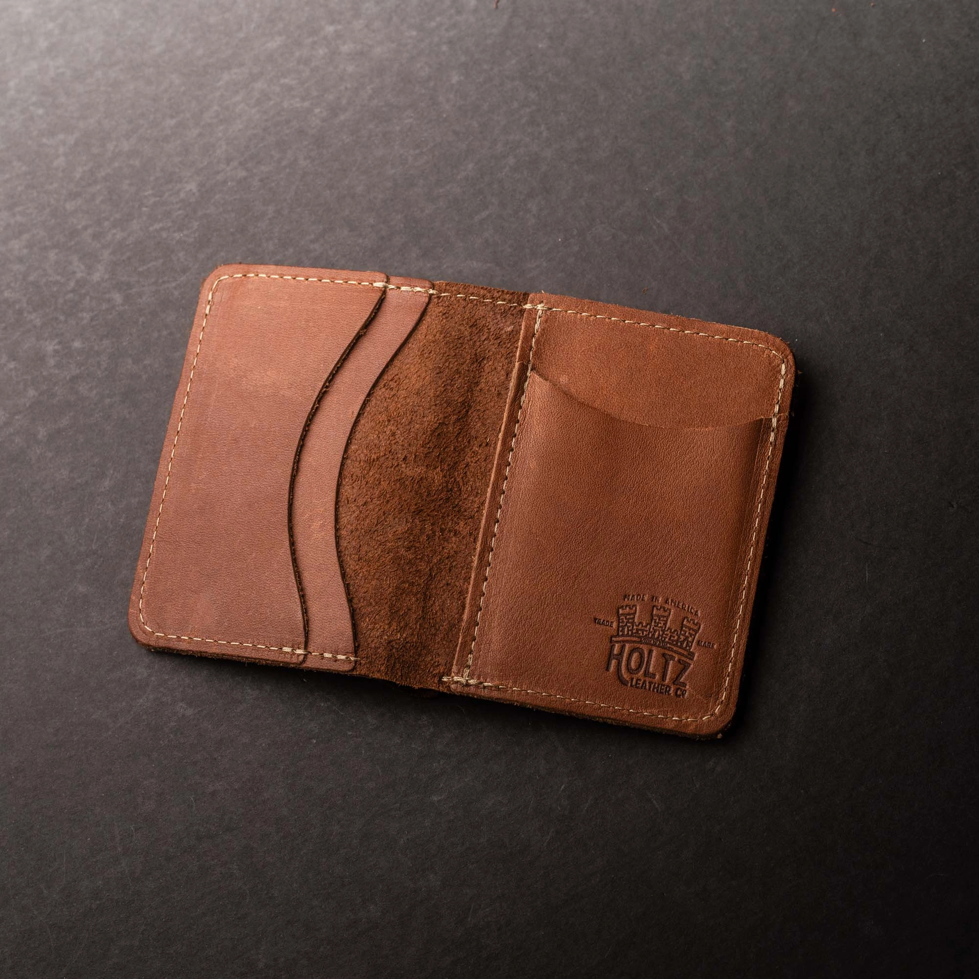 No. 714 Babe Ruth – Personalized Fine Leather Bifold Front Pocket Wallet