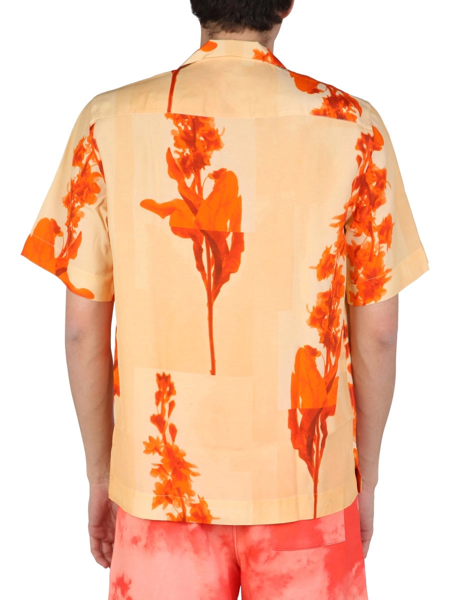 Paul Smith Printed Short-Sleeved Shirt